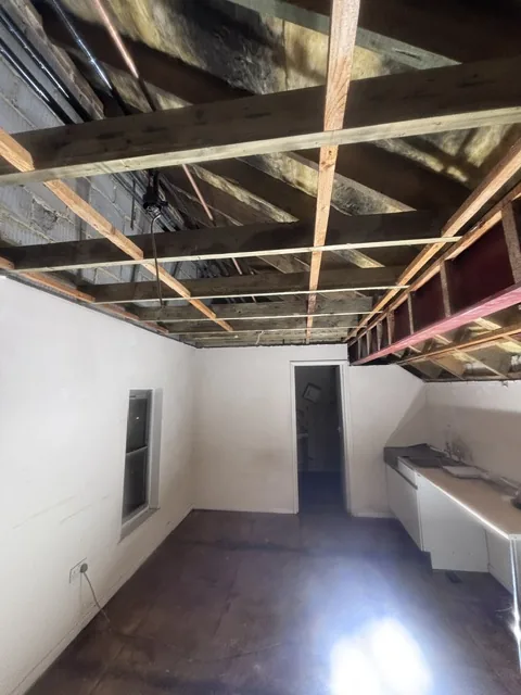 Controlled artex plasterboard strip-out in Streatham